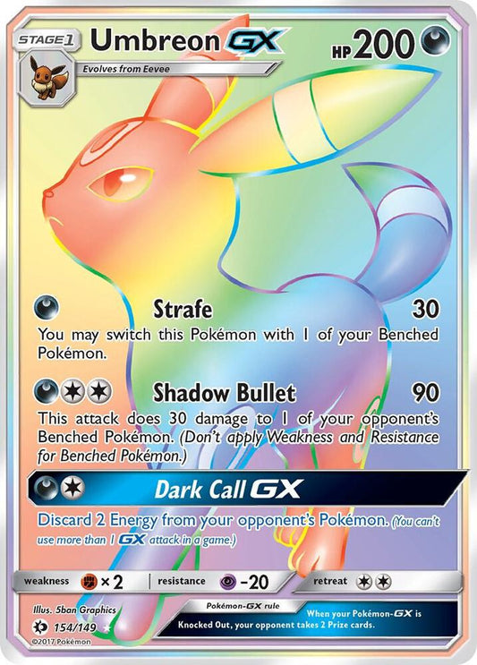 Umbreon GX (Secret) - SM Base Set