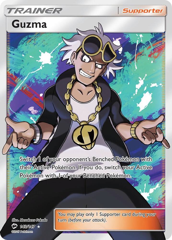 Guzma (Full Art) - SM - Burning Shadows