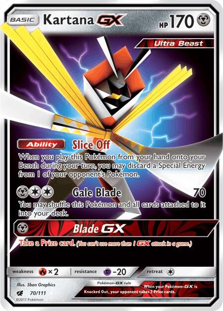 Kartana GX - SM - Crimson Invasion