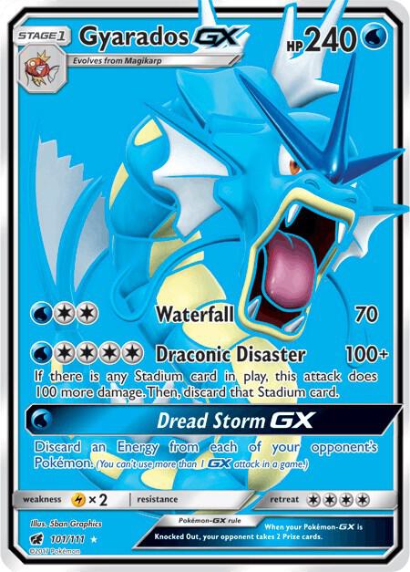 Gyarados GX (Full Art) - SM - Crimson Invasion