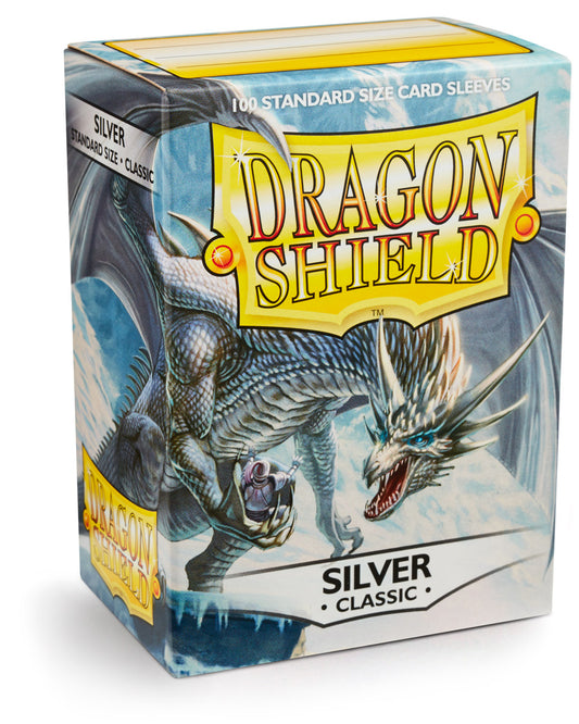 Dragon Shield Classic - Silver (100-Pack)