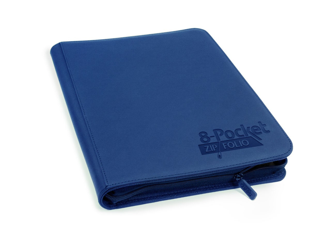 Binder - 8-Pocket ZipFolio XenoSkin - Dark Blue