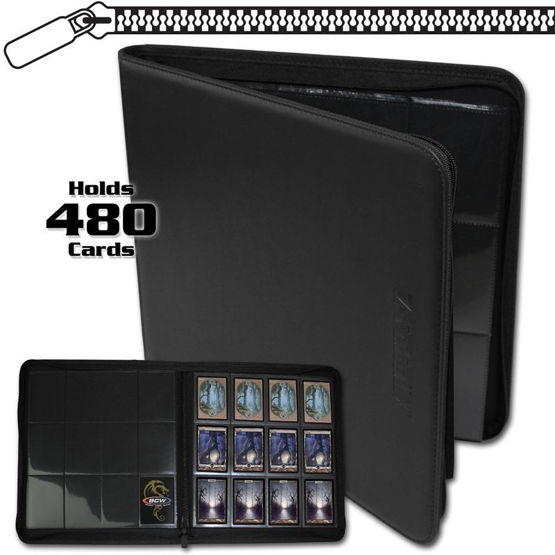 Z-Folio 12-Pocket LX Album - Black