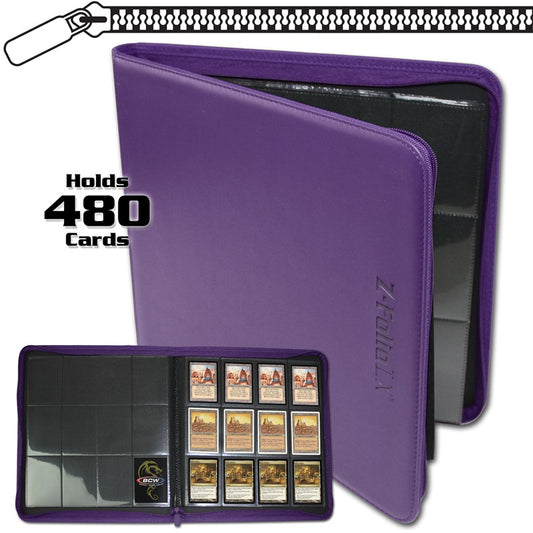 Z-Folio 12-Pocket LX Album - Purple
