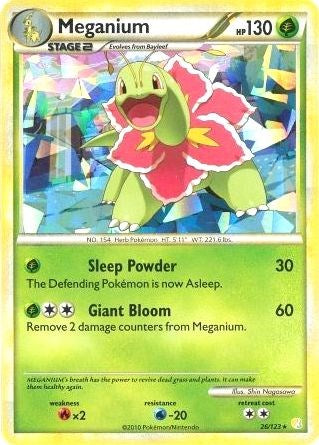 Meganium - 26/123 (Cracked Ice Holo)