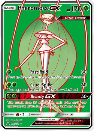 Pheromosa GX (Full Art) - SM - Ultra Prism