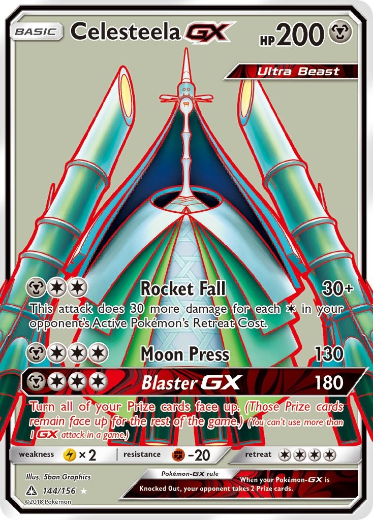 Celesteela GX (Full Art)