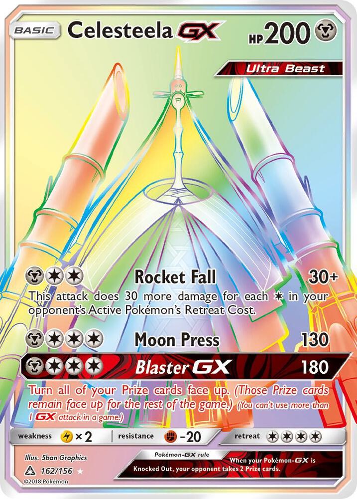 Celesteela GX (Secret Rare) - SM - Ultra Prism