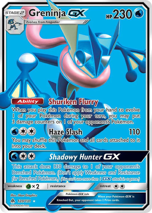 Greninja GX (Full Art) - SM - Forbidden Light