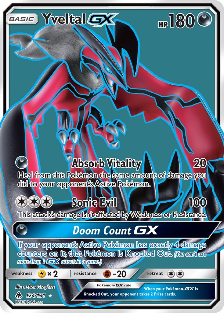 Yveltal GX (Full Art) [SM06 - 124/131]