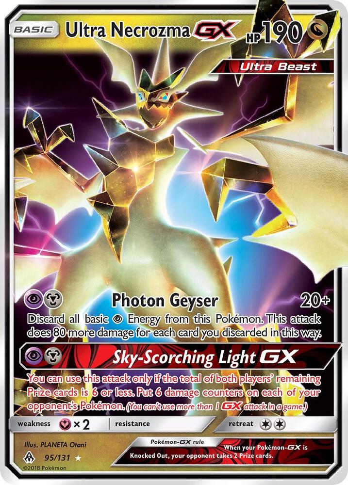 Ultra Necrozma GX - SM - Forbidden Light