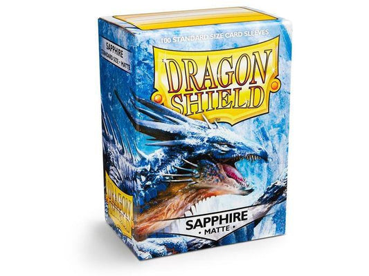 Dragon Shield Matte Sleeves - Sapphire