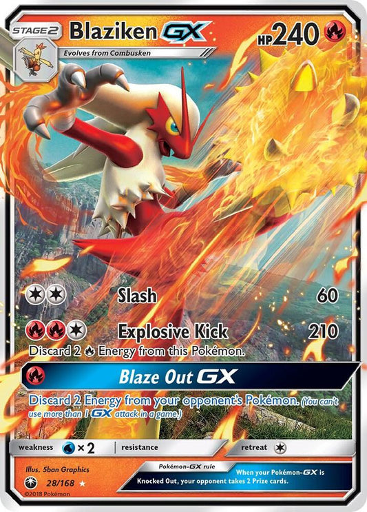 Blaziken GX - SM - Celestial Storm