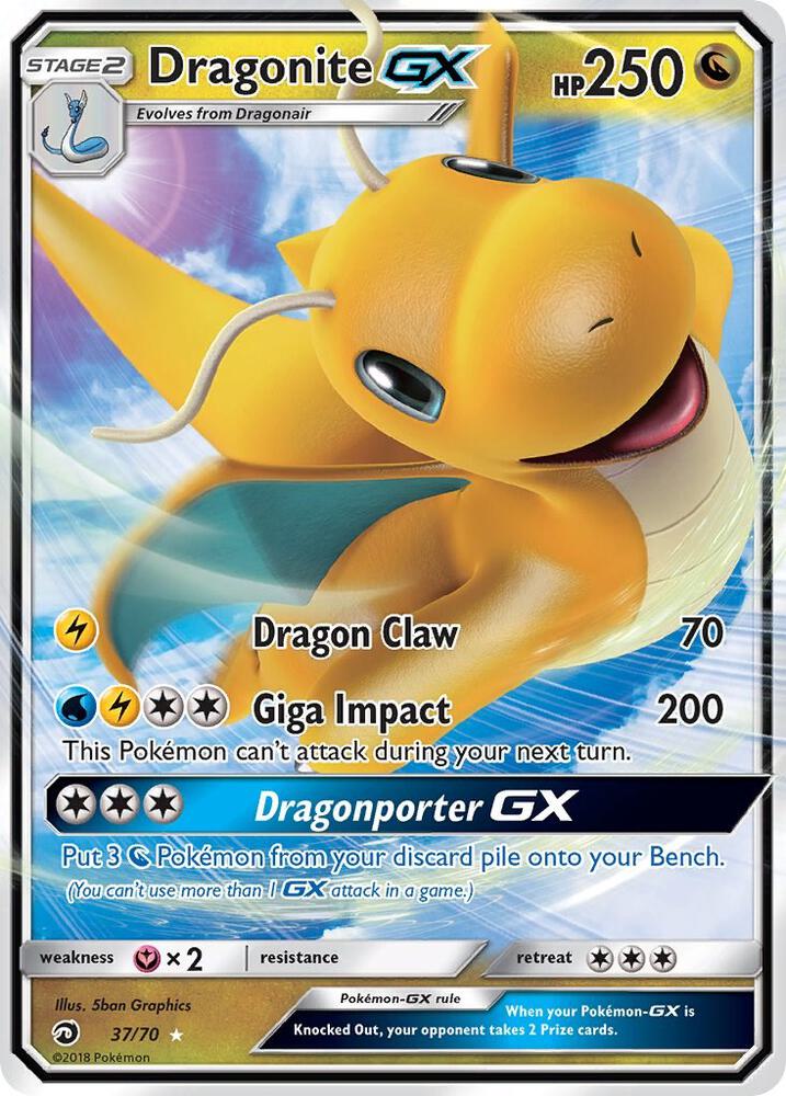 Dragonite GX - Dragon Majesty