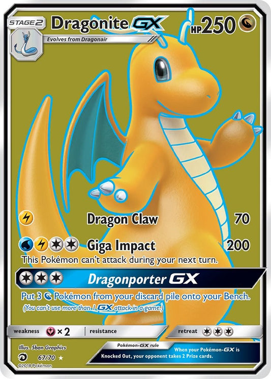 Dragonite GX (Full Art) [DRM - 67/70]