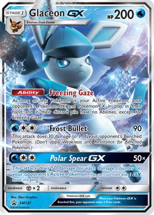 Glaceon GX - SM147 - SM Promos