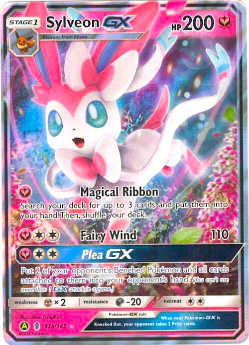 Sylveon GX - 92a/145 - Alternate Art Promo