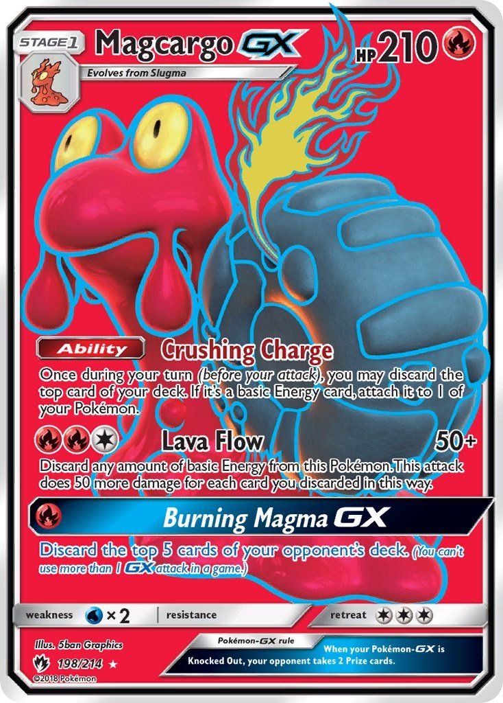 Magcargo GX (Full Art)