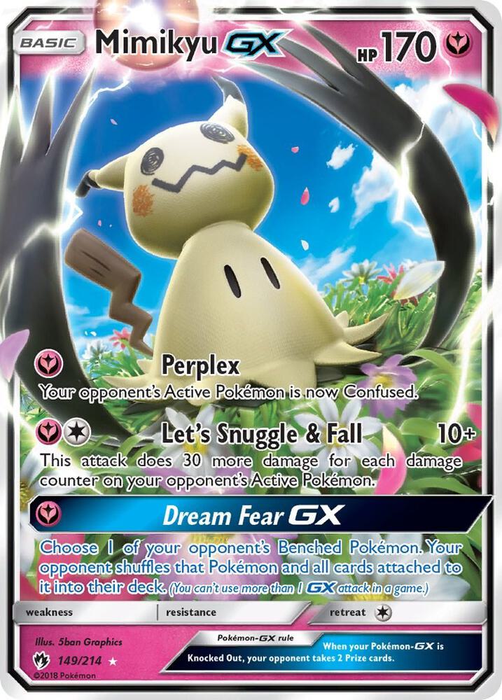 Mimikyu GX - SM - Lost Thunder