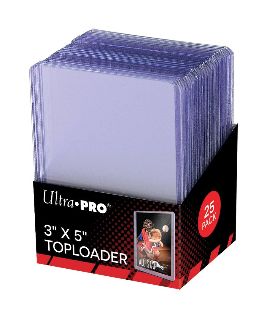 3" x 5" Clear Regular Toploader (25-Count)