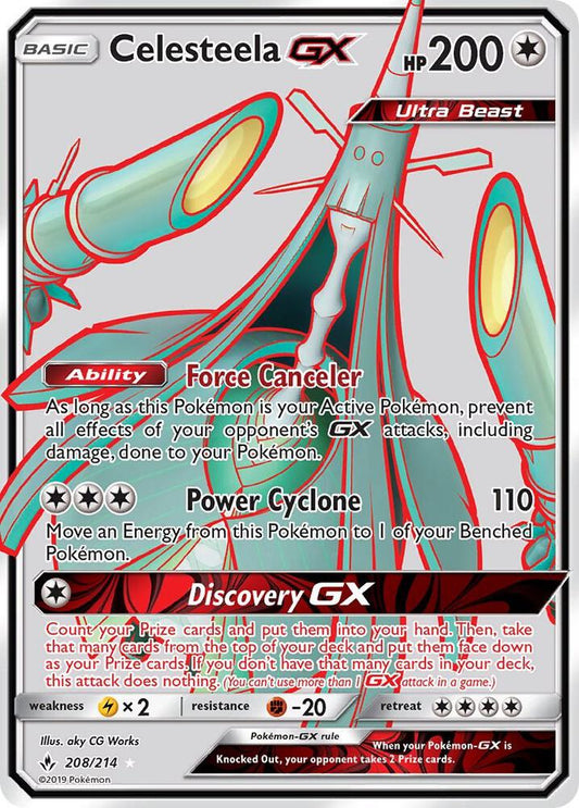 Celesteela GX (Full Art) - SM - Unbroken Bonds