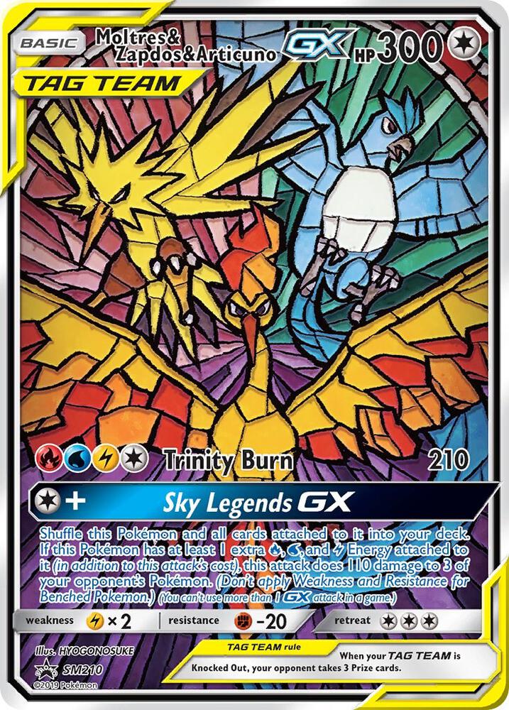 Moltres & Zapdos & Articuno GX - SM Promo