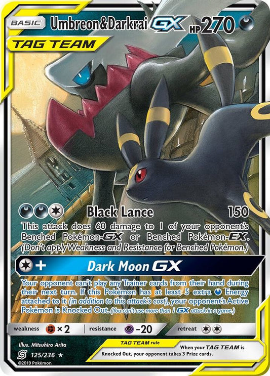 Umbreon & Darkrai GX - SM - Unified Minds