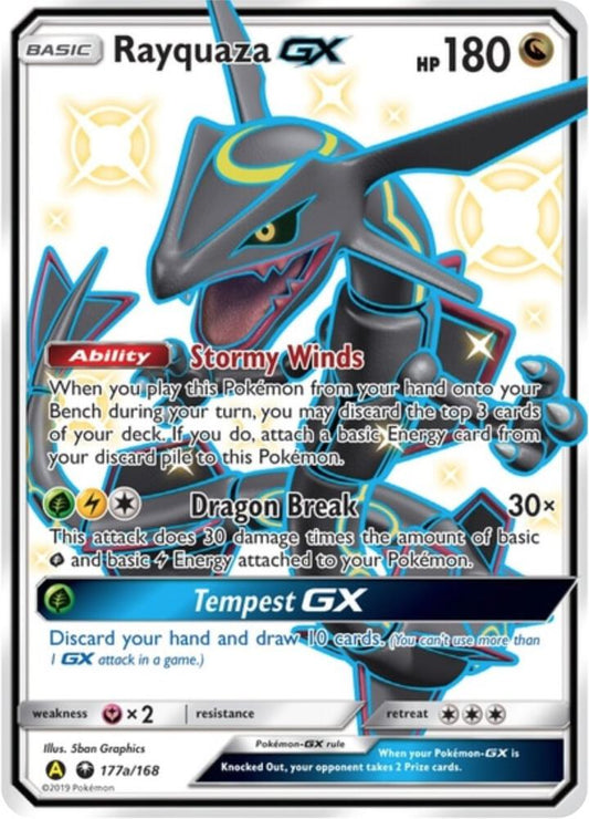 Rayquaza GX - 177a/168 - Alternate Art Promos