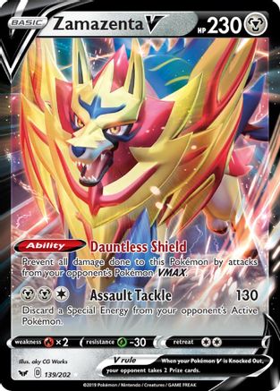 Zamazenta V - Sword & Shield Base Set