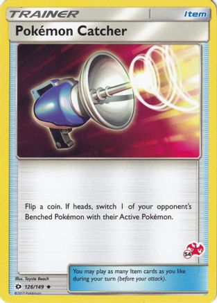 Pokemon Catcher - 126/149 (#54 Charizard Stamped) 126 - Battle Academy