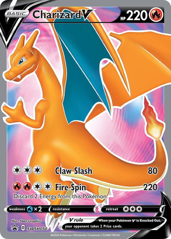 Charizard V - SWSH050 - Sword & Shield Promo