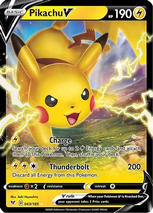 Pikachu V -  Vivid Voltage