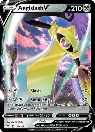 Aegislash V - Vivid Voltage