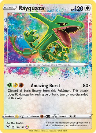 Rayquaza - 138/185 - Vivid Voltage