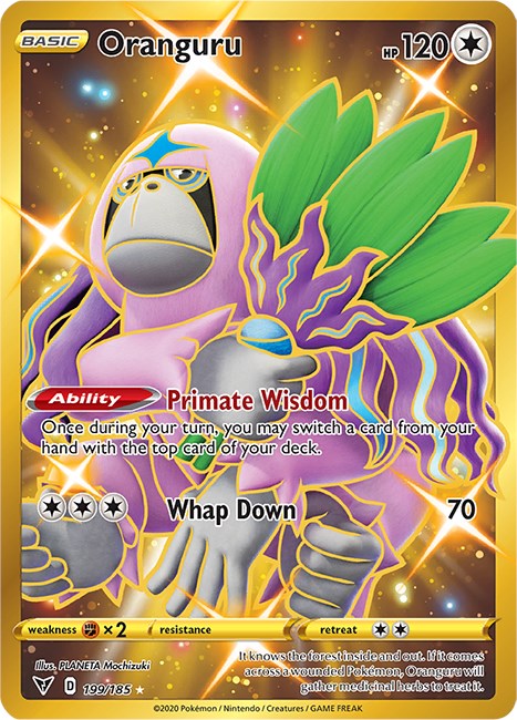 Oranguru (Secret) [SWSH04 - 199/185]