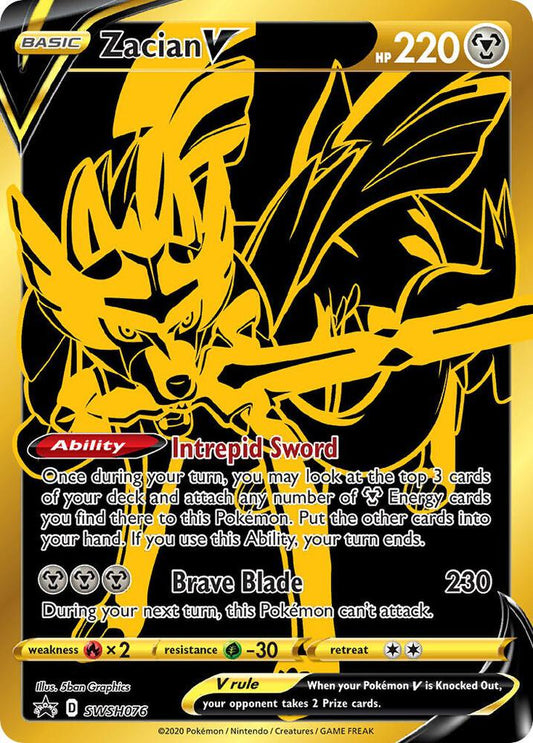 Zacian V - SWSH076 - SWSH: Sword & Shield Promo Card