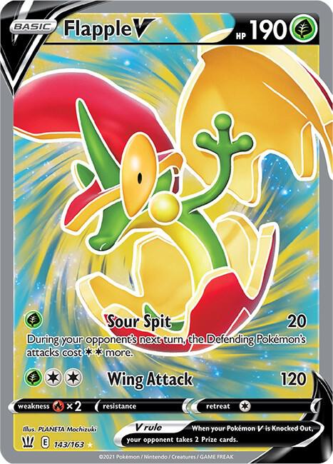 Flapple V (Full Art) - Battle Styles