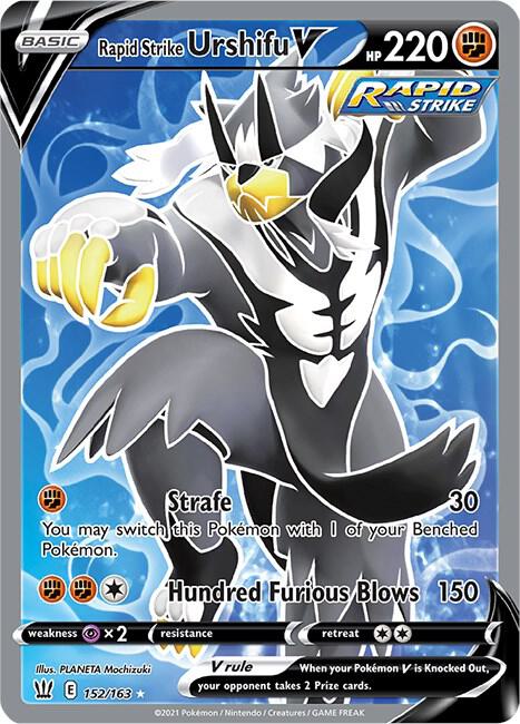 Rapid Strike Urshifu V (Full Art) - Battle Styles