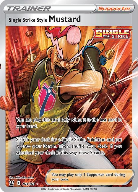 Single Strike Style Mustard (Full Art) - Battle Styles