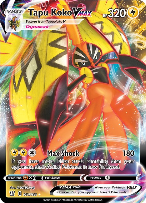 Tapu Koko VMAX [SWSH05 - 051/163]