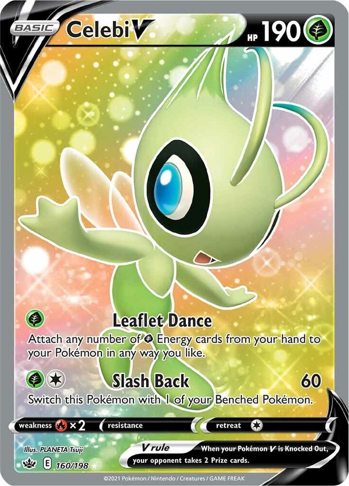 Celebi V (Full Art) - Chilling Reign