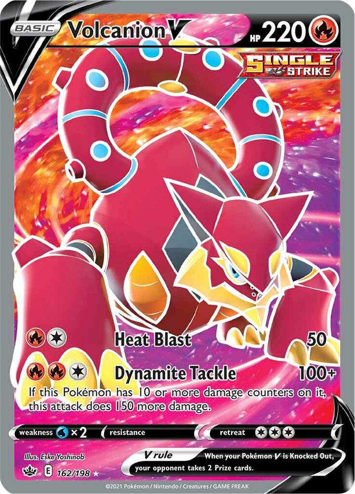 Volcanion V (Full Art) - Chilling Reign