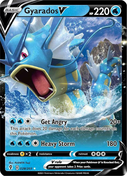 Gyarados V - Evolving Skies