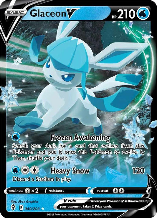 Glaceon V - Evolving Skies