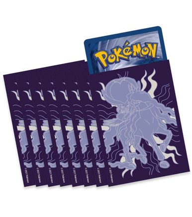 Chilling Reign Elite Trainer Box Card Sleeves - Shadow Rider Calyrex