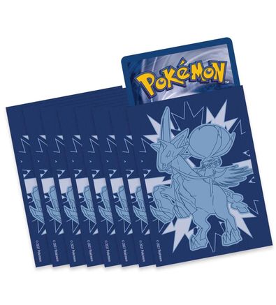 Chilling Reign Elite Trainer Box Card Sleeves - Ice Rider Calyrex
