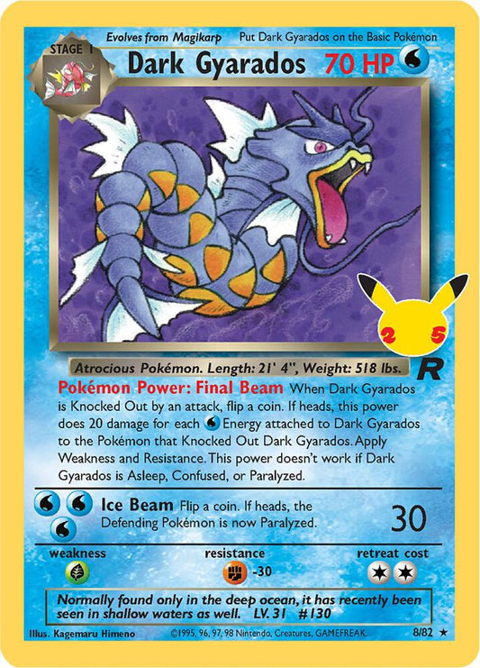 Dark Gyarados - Celebrations: Classic Collection