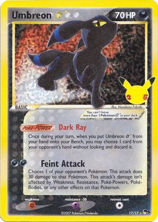 Umbreon Star - Celebrations: Classic Collection