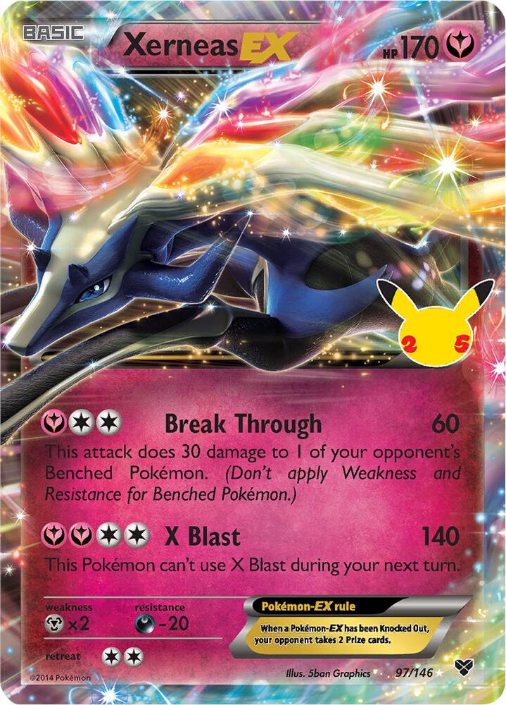 Xerneas EX - Celebrations: Classic Collection