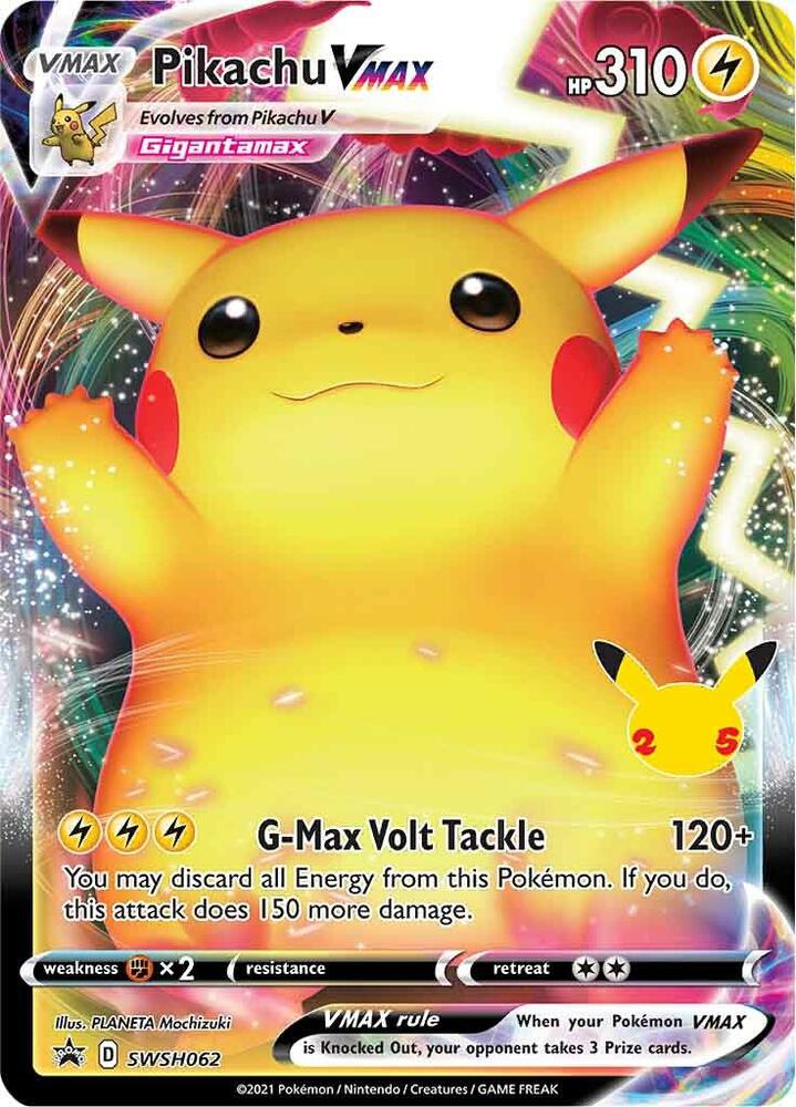 Pikachu VMAX - SWSH062 - SWSH: Sword & Shield Promo